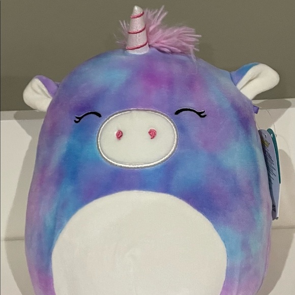 Squishmallow-Aurora the Tie dye unicorn - Picture 2 of 3